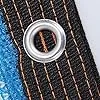Hagelnetz Outdoor Verdickung Garten Schatten 75% Uv Blockieren,Sunblock Shade Cloth WeißE Und Blaue Streifen Schattiernetz,Benutzt FüR Courtyard Balcony WäRmeisolierung (8mx10m/26.3ftx32.8ft) - Thumbnail 2
