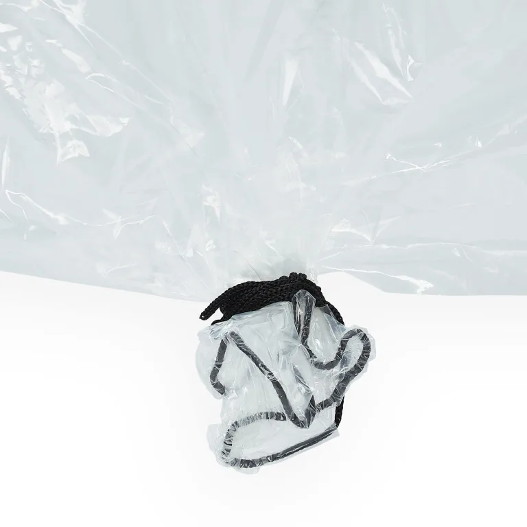 Relaxdays Pflanztunnel mit Bögen, 3,7 m lang, Schutz vor Schädlingen und Vögeln, Faltbarer Gartentunnel, transparent, 43 x 58.5 x 370 cm – Bild 6