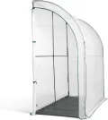 IDMarket - Angebautes Wandgewächshaus 200 x 80 x 160 cm Balkon und Terrasse - Thumbnail 4