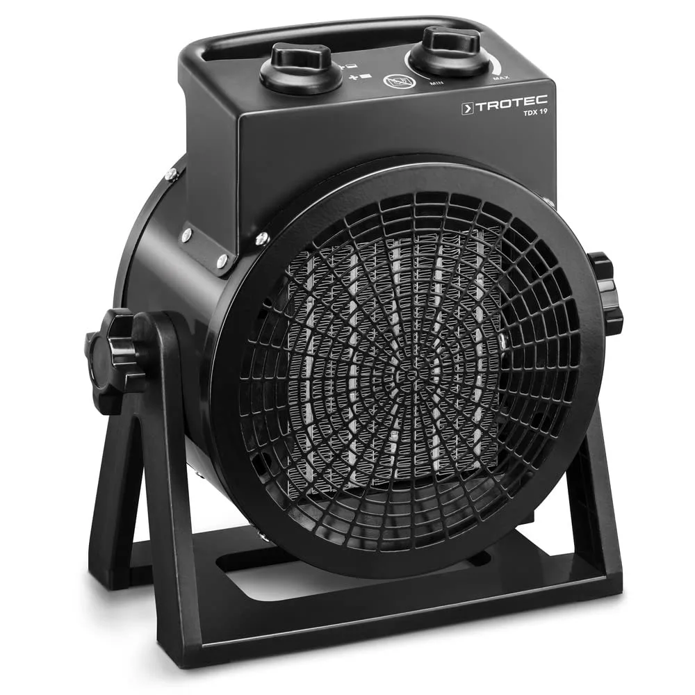 TROTEC Keramik Heizlüfter TDX 19 – Heizleistung 1,5 kW / 3 kW – Luftmenge 200 m³/h – Heizung - Bild 1