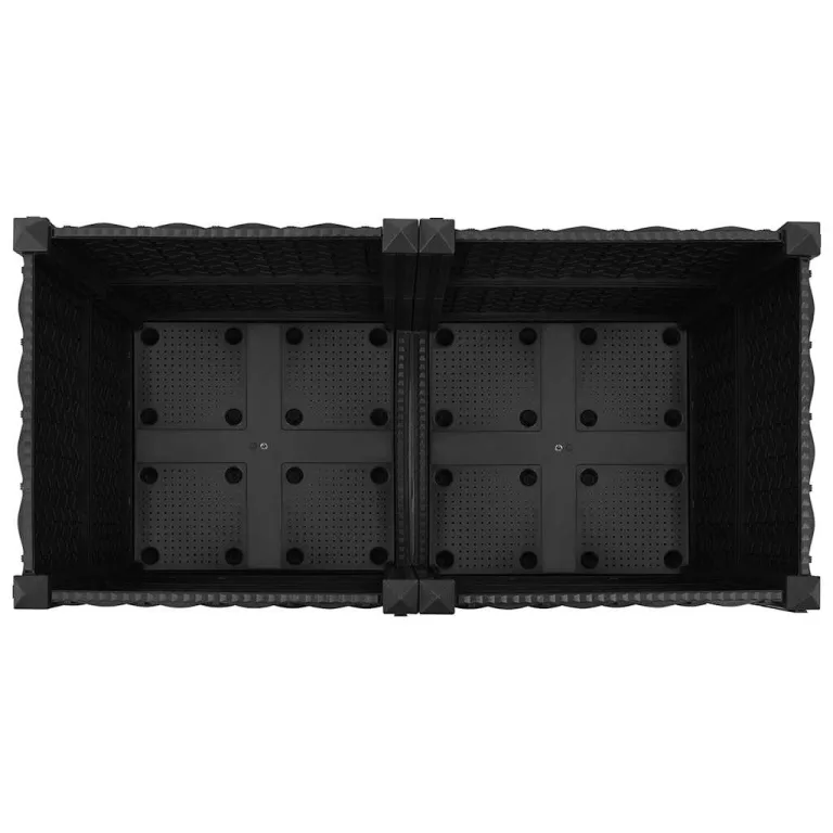 vidaXL Hochbeet 80 x 40 x 38 cm Polypropylen – Bild 8