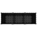 vidaXL Hochbeet Pflanzkasten Blumenkasten Gemüsebeet Pflanzbeet Blumenbeet Frühbeet Gartenbeet Pflanzkübel Blumenkübel 120x40x38cm Polypropylen - Thumbnail 8