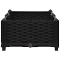 vidaXL Hochbeet Pflanzkasten Blumenkasten Gemüsebeet Pflanzbeet Blumenbeet Frühbeet Gartenbeet Pflanzkübel Blumenkübel 80x40x23cm Polypropylen - Thumbnail 6