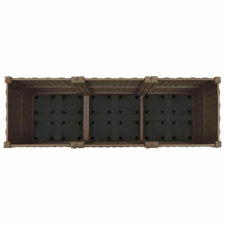 vidaXL Hochbeet 120 x 40 x 38 cm Polypropylen – Bild 8