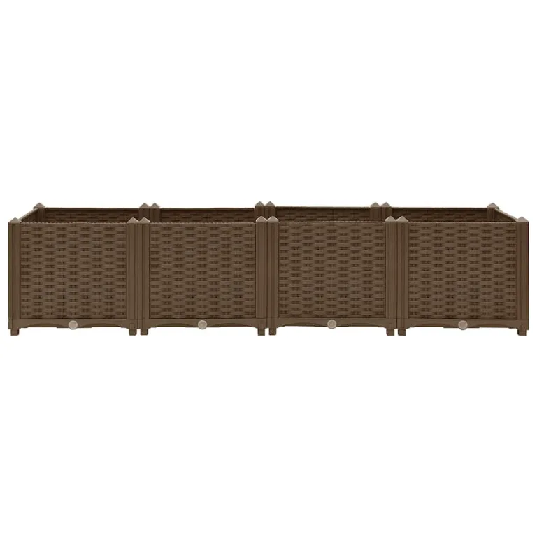 vidaXL Hochbeet 160 x 40 x 38 cm Polypropylen – Bild 6