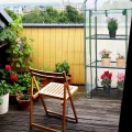 Relaxdays Gewächshaus Balkon, 3 Ebenen, Anzuchtregal HxBxT: 128 x 60 x 40 cm, PVC Foliengewächshaus, transparent-grün - Thumbnail 6