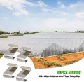 30 Stücke Gewächshaus Verglasung Z Überlappung Clips, Klammern Für Gewächshaus, Gewächshaus Klammern 301 Rostfrei Hohlkammerplatte Befestigung Gewächshäuser Zubehör - Thumbnail 7