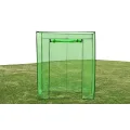 Leepesx Gewächshaus, Gartenhaus, Tomatenhaus, Wintergarten, Treibhaus, Garten Zubehör, Tomatenzelt, Gartengewächshäuser, Glashaus, Stahlrahmen PVC - Thumbnail 8