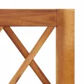 vidaXL Akazienholz Massiv Garten Hochbeet mit Spalier Rankgitter Rankhilfe Gartenspalier Pflanzkasten Blumenkübel Blumenkasten Pflanzkübel, Braun - Thumbnail 5