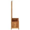 vidaXL Akazienholz Massiv Garten Hochbeet mit Spalier Rankgitter Rankhilfe Gartenspalier Pflanzkasten Blumenkübel Blumenkasten Pflanzkübel, Braun - Thumbnail 7