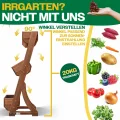 KESSER® Hochbeet mit 3 Etagen Premium Blumenkasten Blumentreppe Pflanztreppe Gemüsebeet Kräuterbeet Pflanzkübel Frühbeet Blumenbeet Pflanzkasten mit Gartenvlies - Beet inkl. Schaufelset, Braun - Thumbnail 7