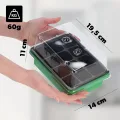 KADAX Mini-Gewächshaus mit 12 Zellen – Anzuchtkasten mit Deckel aus Kunststoff, ideale Anzuchtschale zur Pflanzenanzucht auf der Fensterbank - Thumbnail 4