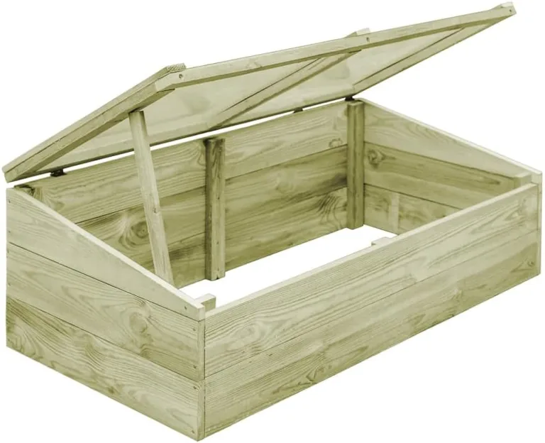 Gewächshaus, Wintergarten Bausatz, Tomatenhaus, Treibhaus, Garten, Greenhouse, Gartengewächshäuser, Anlehngewächshaus, Imprägniertes Kiefernholz 100 x 50 x 35 cm – Bild 5