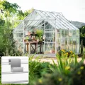 Froadp 4mm Stegplatten Set, 1210x605mm Polycarbonat Hohlkammerplatten, 14 Stück Transparent UV-beständigem Gewächshausplatte, Witterungsbeständig Doppelstegplatten für Garten Gewächshaus Modellbau - Thumbnail 9