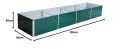 ESTEXO Hochbeet Metall Pflanzbeet Gemüsebeet Stahl Beet Pflanzkasten Blumenbeet Garten Verzinkt Gartenbeet RAL6005 (Moosgrün) 320x80x45 cm - Thumbnail 9