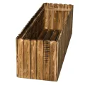 Outsunny Hochbeet Pflanzkasten Kräuterbeet Pflanzbeet Gemüse Blumenbeet Blumenkasten Tannenholz 120 x 40 x 40 cm - Thumbnail 8