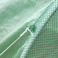 Outsunny Foliengewächshaus, 2,95 x 2 x 2 m Tunnel-Gewächshaus, Treibhaus mit aufrollbarem Fenster, UV-Schutz, Winddichtes Tomatenhaus, für Garten, Balkon, Stahl, Grün - Thumbnail 9