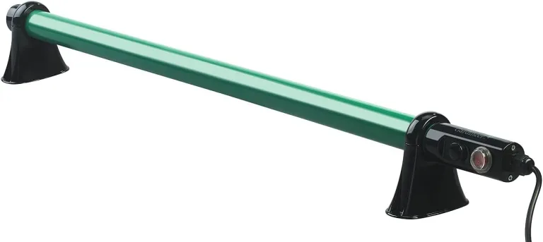 Royal Gardineer Gewächshaus Heizung: Elektrische Stabheizung für Gewächshäuser, 135 Watt, 105 cm, IP44 (Gewächshausheizung elektrisch, Heizung Gewächshaus elektrisch, Heizlüfter) – Bild 9