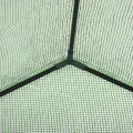 Outsunny Foliengewächshaus Gewächshaus mit 6 Regalebenen begehbares Gartenhäuschen Treibhaus Tomatenhaus Pflanzenhaus mit aufrollbarem Eingang Frühbeet Grün 141 x 72 x 191 cm - Thumbnail 9