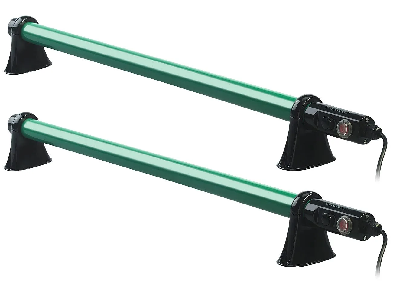 Royal Gardineer Heizstab: 2er-Set elektr. Stabheizung für Gewächshäuser, 135 Watt, 105 cm, IP44 (Heizstab Gewächshaus, Heizung für Pflanzen, Eis) - Bild 1