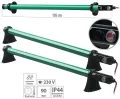 Royal Gardineer Heizstab: 2er-Set elektr. Stabheizung für Gewächshäuser, 135 Watt, 105 cm, IP44 (Heizstab Gewächshaus, Heizung für Pflanzen, Eis) - Thumbnail 3