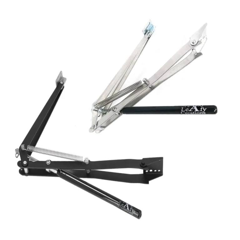 Gewächshaus-Fensteröffner Automatisch. Zubehör für Frühbeete und Gewächshausfenster. Doppelfeder Hubkraft 7kg. Automatischer Fensteröffner für Gewächshäuser. (Schwarz) – Bild 4