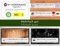 Großes Hochbeet aus Kirschbaum Holz für Garten Balkon Terrasse, Pflanzkasten Bausatz XL hochwertig rechteckig mit Innen-Folie, Kräuterbeet Pflanzenkasten deko, dunkel-braun schwarz - Thumbnail 3