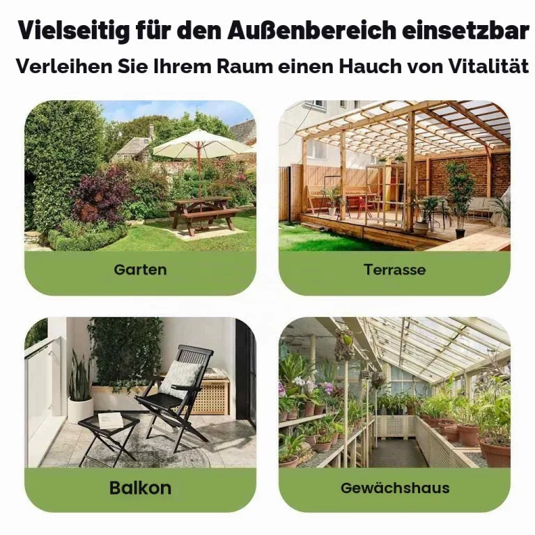 vidaXL Garten Hochbeet Pflanzkasten Pflanzbeet Gemüsebeet Blumenbeet Blumenkasten Frühbeet Gartenbeet Blumenkübel Pflanzkübel 160x40x77cm Verzinkter Stahl Silbern – Bild 7
