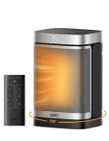 Dreo Heizlüfter Energiesparend Klein, 1500W Heizung Elektrisch mit Thermostat, 70° Oszillierend Elektroheizung, PTC Keramik Heizlüfter Leise, ECO-Modus, 12-Std-Timer, Überhitzungs- & Kippschutz - Thumbnail 4