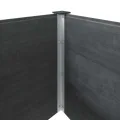 vidaXL Garten Hochbeet Pflanzkasten Pflanzbeet Gemüsebeet Blumenbeet Blumenkasten Frühbeet Gartenbeet Blumenkübel Pflanzkübel 200x50x54cm WPC Grau - Thumbnail 6