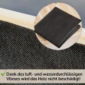 zooprinz Premium Hochbeet mit praktischen Rollen – aus massivem Kiefernholz – perfekt für Garten/Terrasse/Balkon – mit Stabiler Ablage und Innenvlies – Hochbeet XXL - Thumbnail 4