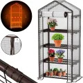KESSER® Premium Foliengewächshaus Gewächshaus mit 4 Etagen - 69 x 50 x 158 cm Treibhaus mit 4 Regalen - Platzsparend, Hochwertiges Anzuchthaus Garten Balkon Stabil & Einfach zu Montieren - Thumbnail 3