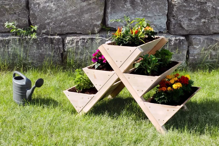 empasa Hochbeet Blumenkasten Kräuterbeet Frühbeet Pflanzkübel Pflanzkasten aus Holz für Garten, Balkon und Terrasse, Ausführung:Level - 121 x 80 x 80 cm – Bild 2