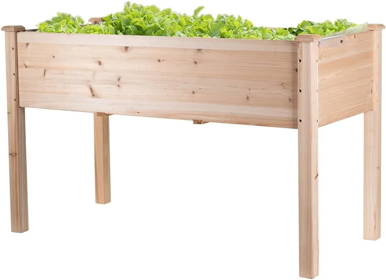 empasa Hochbeet Blumenkasten Kräuterbeet Frühbeet Pflanzkübel Pflanzkasten aus Holz für Garten, Balkon und Terrasse, Ausführung:Raise 3-62 x 47 x 119 cm – Bild 8