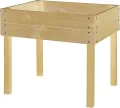 Hochbeet für Kinder 50x45x45cm aus Holz 303930108-HE - Thumbnail 1