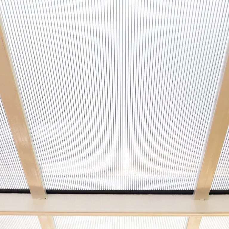 AtHaus® Polycarbonat Hohlkammerstegplatten | Zuschnitt nach Maß | 1250 x 595 mm | 4 mm Stärke | UV-beständig, wetterfest & transparent | Stoßfeste Doppelstegplatte als Gewächshausplatte – Bild 7