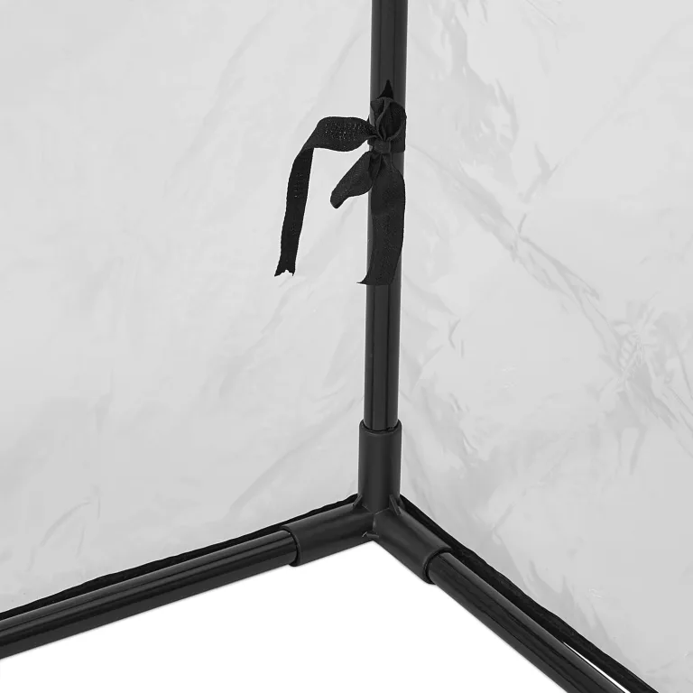 Relaxdays Folienfrühbeet, HxBxT: 92 x 180 x 92 cm, 2 Türen, Frühbeet & Aufzucht, Gewächshaus, PVC Folie, transparent – Bild 9