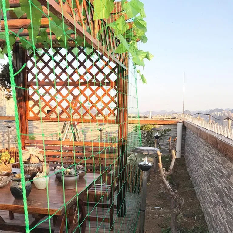 Rankhilfe Gurken Ranknetz für Gurken - Rankhilfe Garten Tomaten, Sehr Passend Netz für Kletterpflanzen Gewächshaus Zubehör, Pflanzennetz 180x270 für Garten Gewächshaus – Bild 9