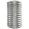 vidaXL Hochbeet, Wetterfestes Hochbeet für Garten Balkon Terrasse, Kräuterhochbeet zum Selber Bauen, Pflanzkasten aus Metall, Verzinkter Stahl Silbern - Thumbnail 6