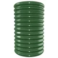 vidaXL Hochbeet, Wetterfestes Hochbeet für Garten Balkon Terrasse, Kräuterhochbeet zum Selber Bauen, Pflanzkasten aus Metall, Pulverbeschichteter Stahl Grün - Thumbnail 4