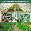 Gewächshaus Gummistreifen 4 m/10 m/18 m Schwarzer Universeller Gummi Dichtungsstreifen Glasdichtungs Gummikabel für Gewächshausbedarf (18M/59.1Ft) - Thumbnail 2
