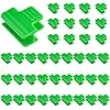 40Stück Gewächshaus Klammern Garten Klammern Film Row Cover Clips Frame Shading Net Rod Clip für Saison Pflanze Erweiterung Unterstützung (11 mm) - Thumbnail 2