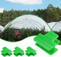 40Stück Gewächshaus Klammern Garten Klammern Film Row Cover Clips Frame Shading Net Rod Clip für Saison Pflanze Erweiterung Unterstützung (11 mm) - Thumbnail 6