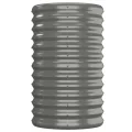 vidaXL Hochbeet, Wetterfestes Hochbeet für Garten Balkon Terrasse, Kräuterhochbeet zum Selber Bauen, Pflanzkasten aus Metall, Verzinkter Stahl Grau - Thumbnail 6