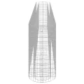vidaXL Gabionen Hochbeet Steinkorb Pflanzkorb Gabionenkorb Pflanzkasten Pflanzkübel Pflanzbeet Garten Verzinktes Eisen 470x50x100 cm - Thumbnail 6