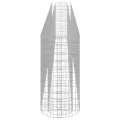 vidaXL Gabionen Hochbeet Steinkorb Pflanzkorb Gabionenkorb Pflanzkasten Pflanzkübel Pflanzbeet Garten Verzinktes Eisen 540x50x100 cm - Thumbnail 6