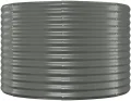 vidaXL Hochbeet, Wetterfestes Hochbeet für Garten Balkon Terrasse, Kräuterhochbeet zum Selber Bauen, Pflanzkasten aus Metall, Verzinkter Stahl Grau - Thumbnail 4