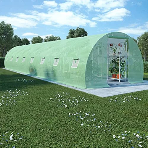 INLIFE Gewächshaus 36 m² 1200×300×200 cm – Bild 6