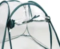 Mini Pop-Up Folien Gewächshaus 60 x 60 cm – Kleines Treibhaus für Gemüse, Blumen & Pilze – Transparentes PVC Überwinterungszelt für Pflanzen – Kein Aufbau Erforderlich - Thumbnail 3