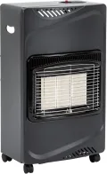 Heidenfeld Gasheizung Inferno GH100 | ???? ???????????????????? ???????????????????????????????? - 4200 Watt - Heizstrahler - Gasheizung für Innenräume - Gasofen - Gasheizer - Gasflaschen bis 15 Kg - Gasschlauch (Schwarz) - Thumbnail 8